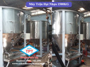 máy trộn hạt nhựa 1500kg