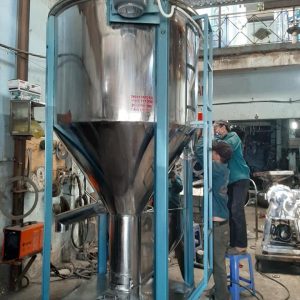 máy trộn keo hạt nhựa