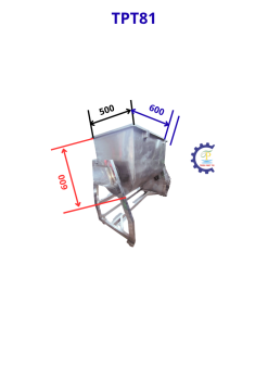 Máy trộn chữ U 200kg/mẻ TPT81 5 167