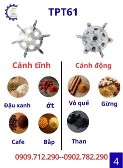 MÁY NGHIỀN SIÊU MỊN CÔNG NGHIỆP CÔNG SUẤT 50KG/H TPT61 6 4