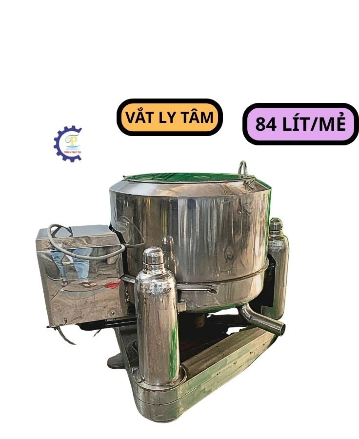Máy vắt ly tâm công suất 84 LÍT /mẻ TPT116 1 Máy vắt ly tâm công suất 84 LÍT /mẻ TPT116