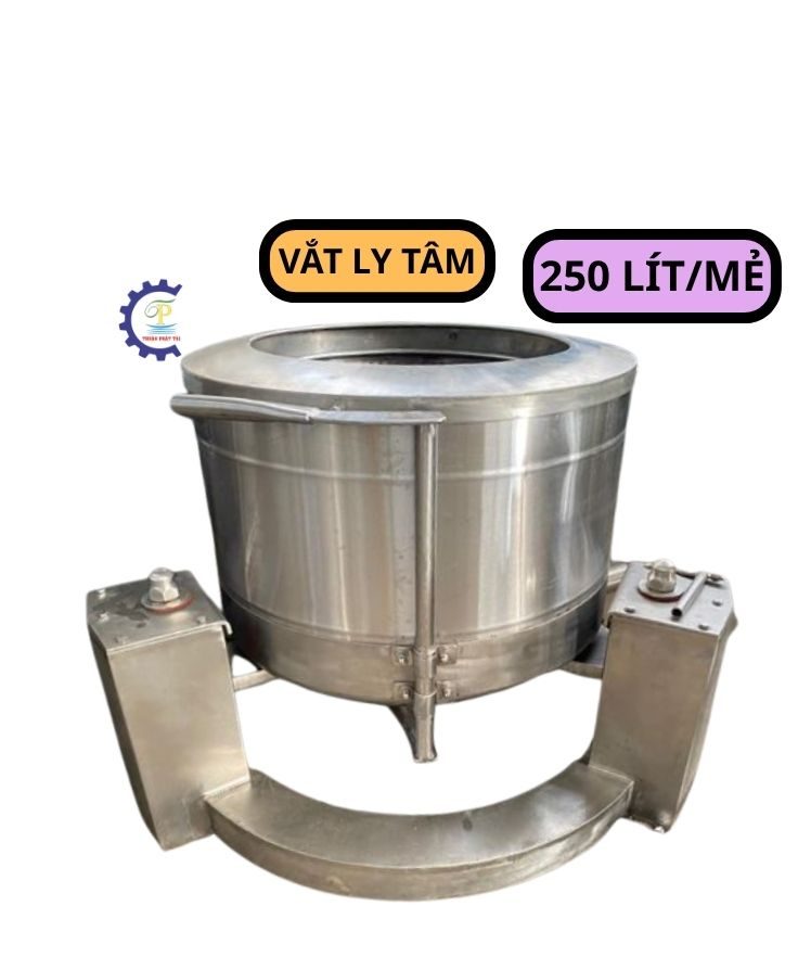 Máy vắt ly tâm công suất 250 LÍT /mẻ TPT118 1 Máy vắt ly tâm công suất 250 LÍT /mẻ TPT118