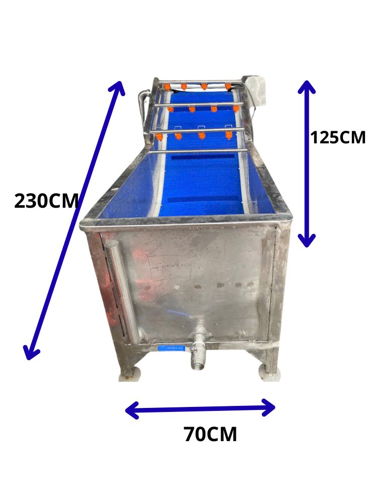 Băng tải rửa nông sản 300kg TPT59 7 Băng tải rửa nông sản 300kg TPT59 - Ảnh 7