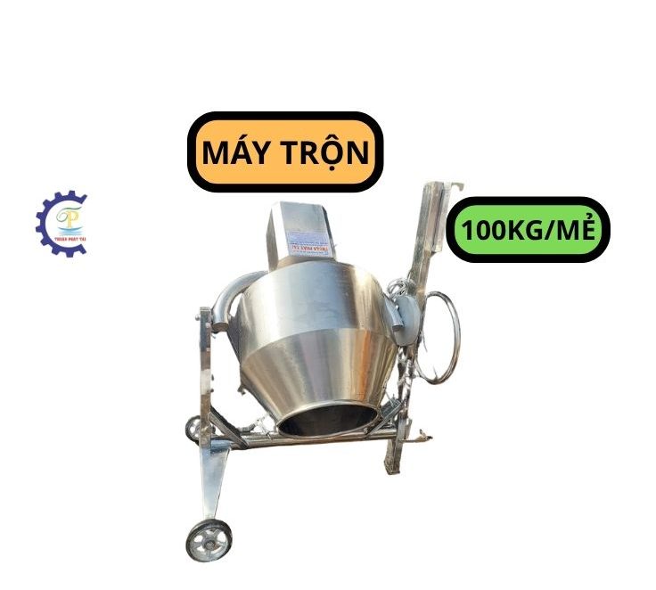 Bồn trộn dạng lồng quay 100kg/Mẻ TPT108 1 Bồn trộn dạng lồng quay 100kg/Mẻ TPT108