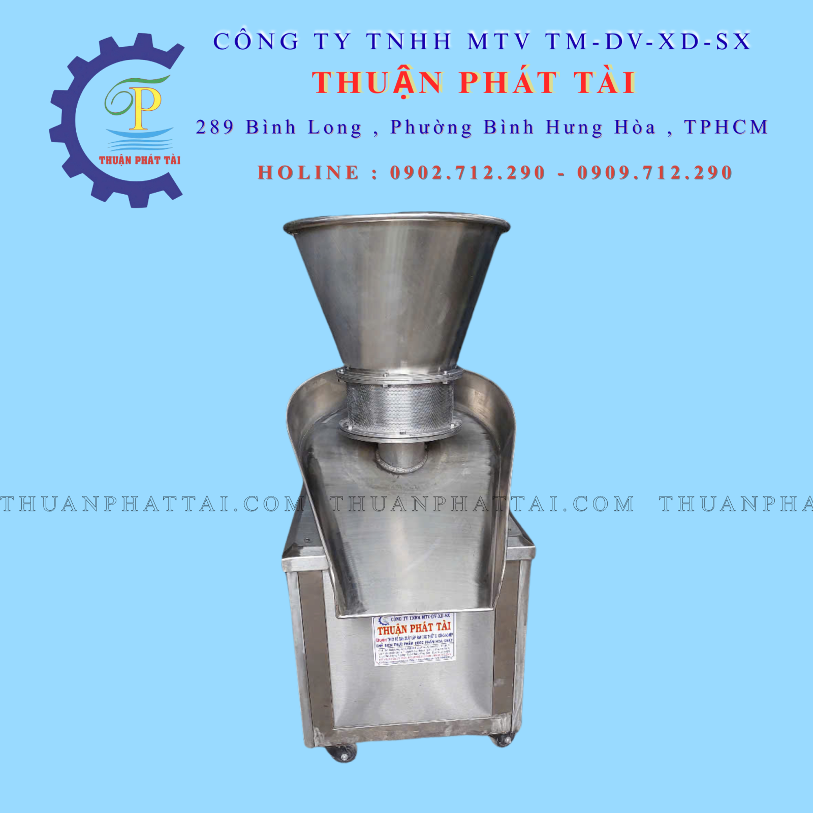 MÁY TẠO HẠT NÊM SẢN XUẤT TẠI CTY THUẬN PHÁT TÀI
