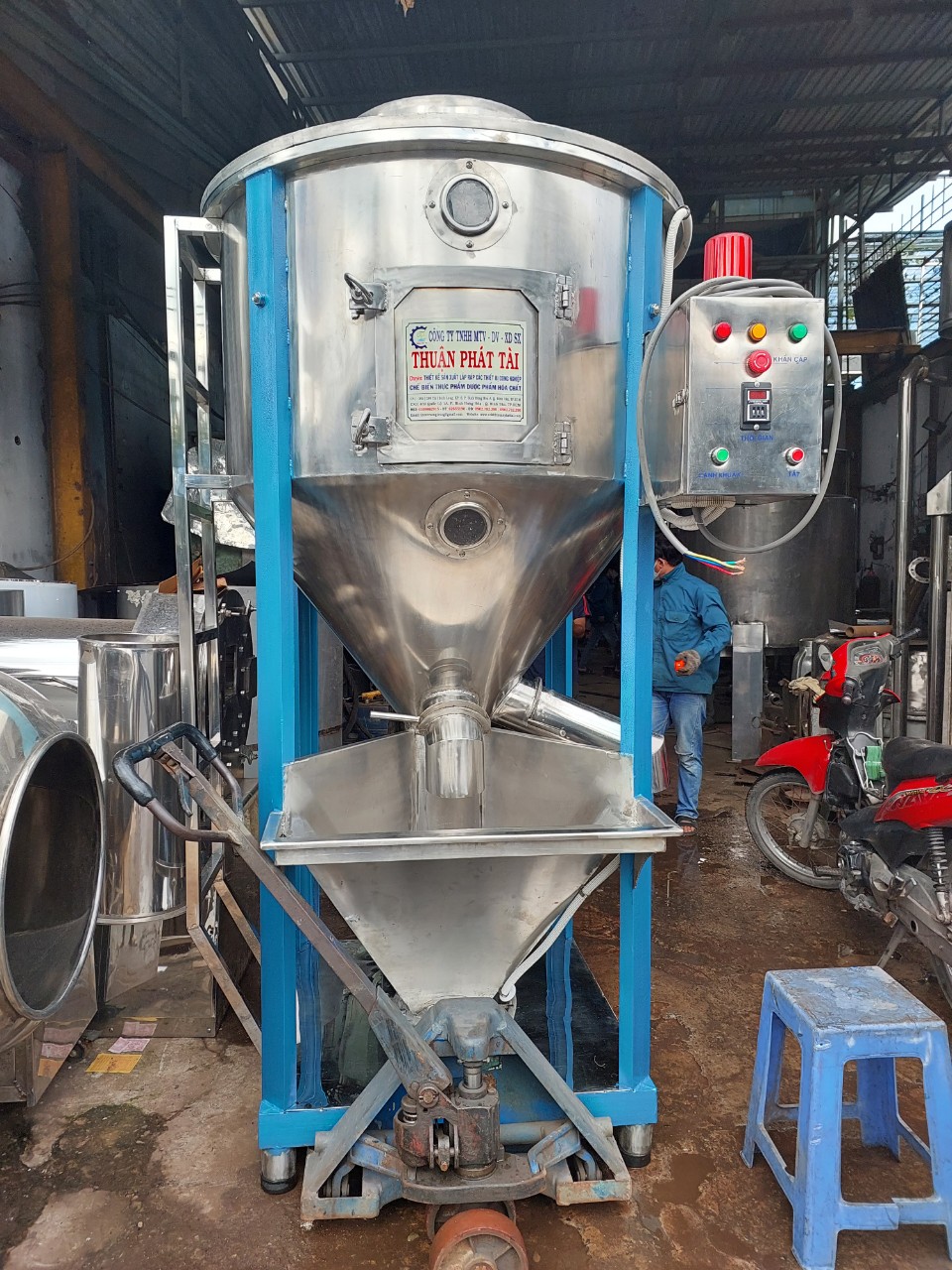 MÁY TRỘN TRỤC VÍT TPT 2 MÁY TRỘN TRỤC VÍT TPT - Ảnh 2