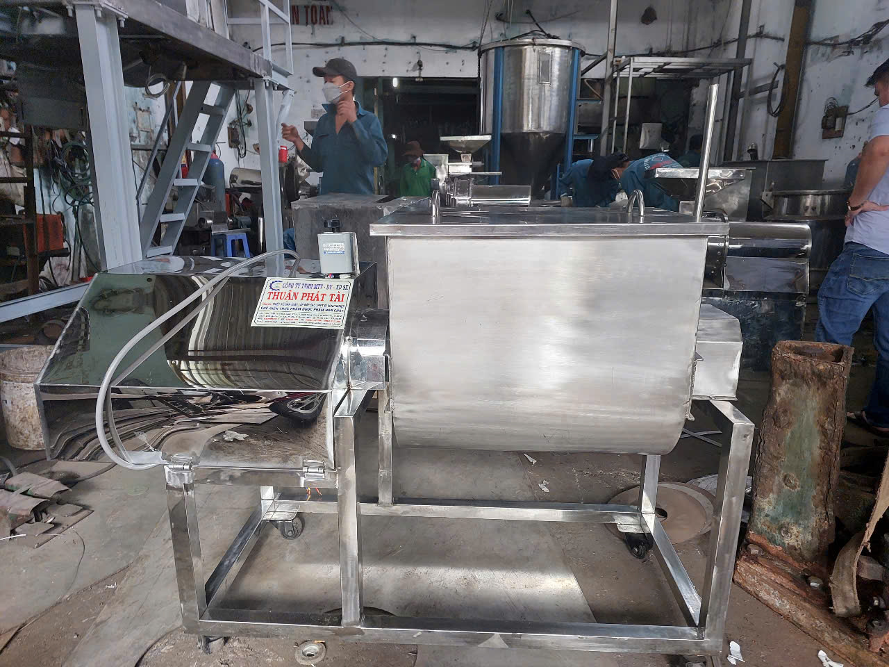MÁY TRỘN CHỬ U 30KG/MẺ