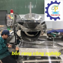 máy rang hạt công nghiệp