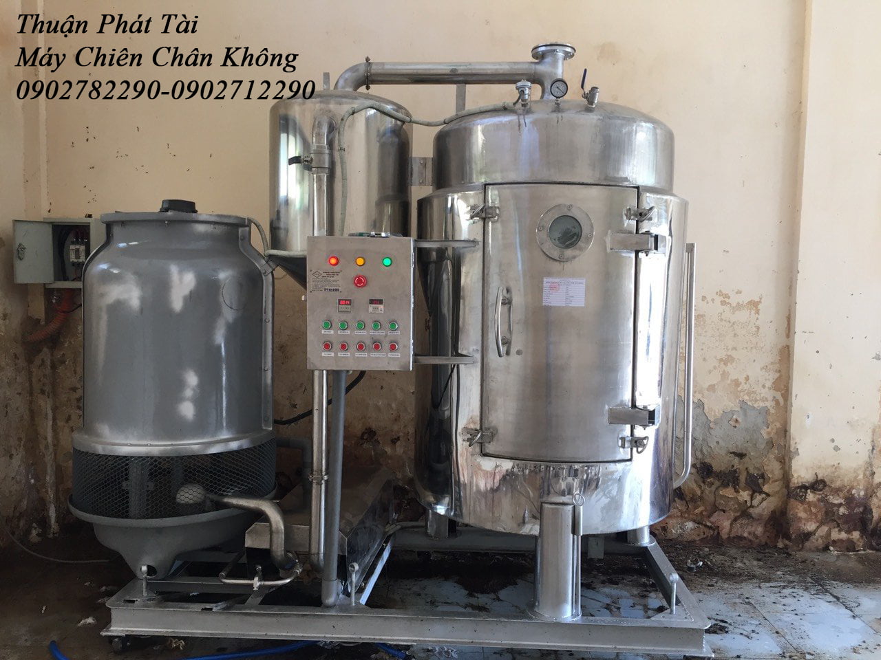 máy chiên chân không công nghiệp 1 máy chiên chân không công nghiệp